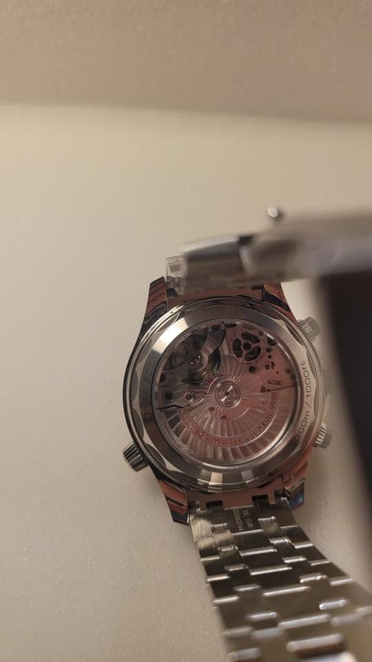 Omega Seamaster Diver 300 Mchronographe co axial master montre neuve set complet.