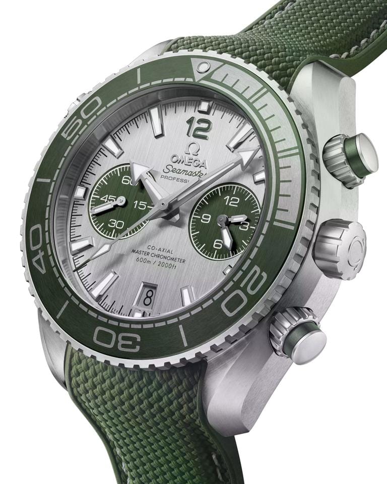 Omega Seamaster Planet Ocean Chronograph600m 45.5mm Grey dial 215.32.46.51.06.001 Rubber strap