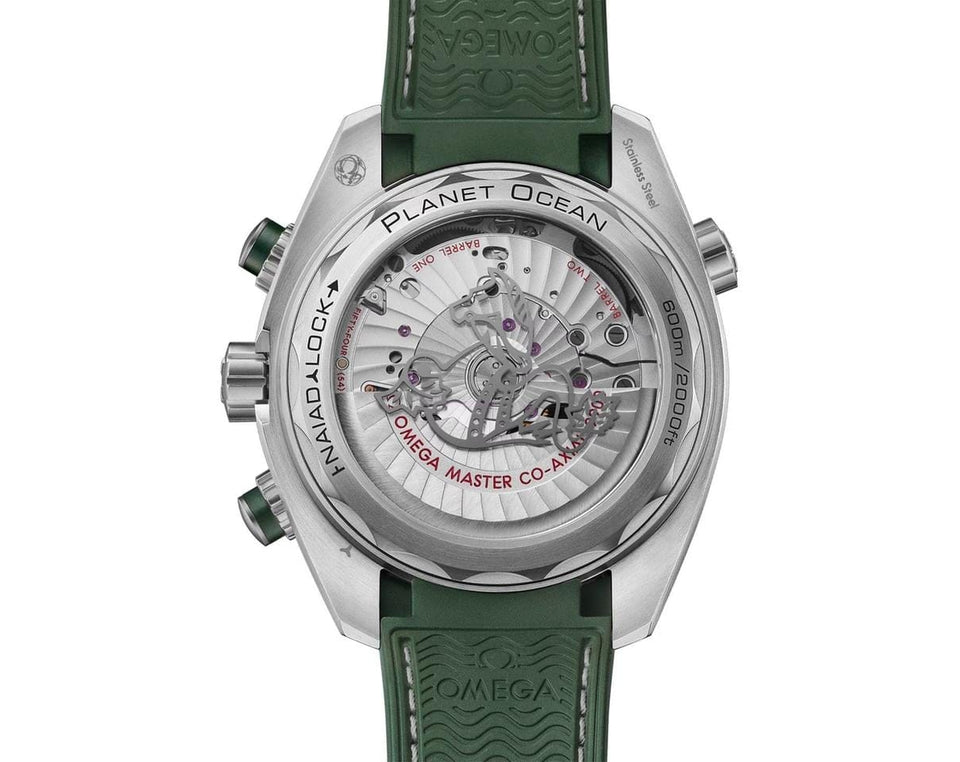 Omega Seamaster Planet Ocean Chronograph600m 45.5mm Grey dial 215.32.46.51.06.001 Rubber strap