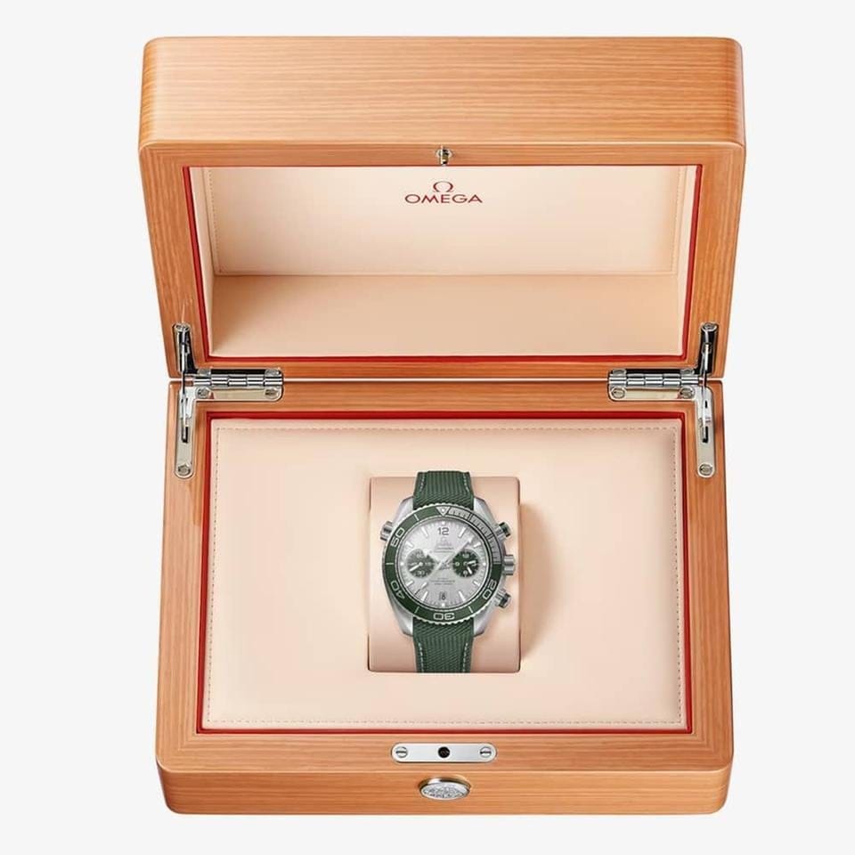 Omega Seamaster Planet Ocean Chronograph600m 45.5mm Grey dial 215.32.46.51.06.001 Rubber strap