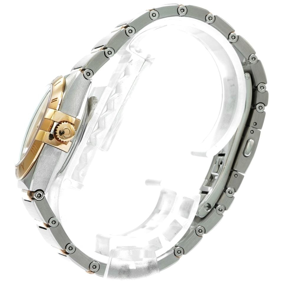 Omega Constellation29mm Steel & Sedna Gold Diamond Dial Unworn - Inventory 7426