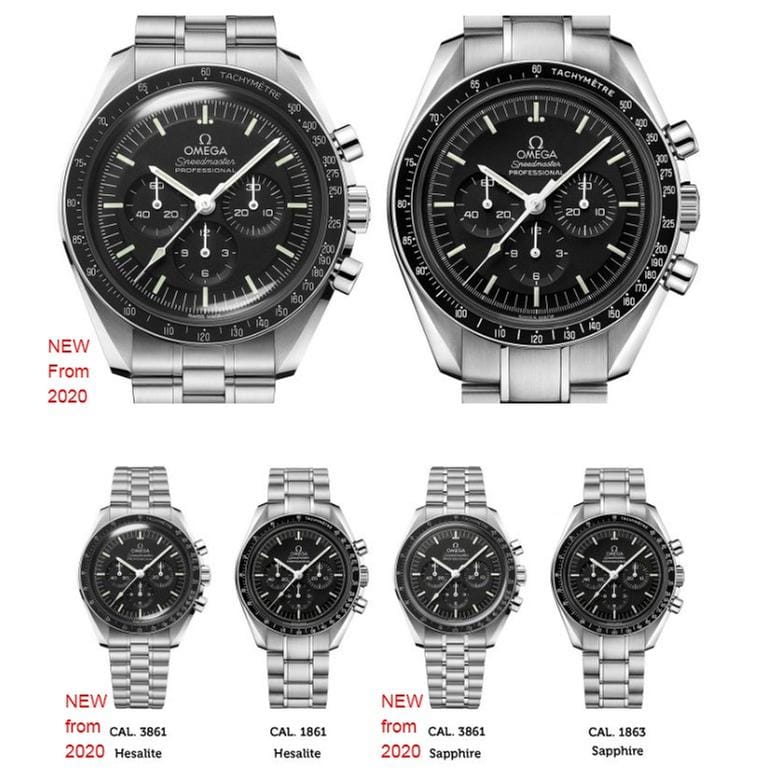 Omega Speedmaster Professional Moonwatch ESALITE Co-Axial Master Chronometer - NEW - 310.30.42.50.01.001
