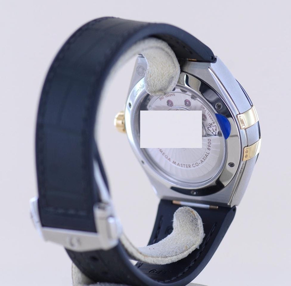 Omega Constellation41mm Black Gold Ceramic Green Dial Chronometer B+P