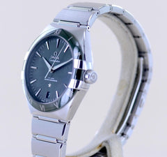 Omega Constellation41mm Green Meteroit Ceramic cal 8900 Master Chronometer B+P