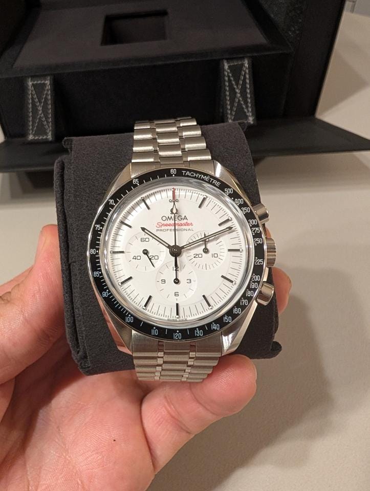 Omega Speedmaster Professional Moonwatch White