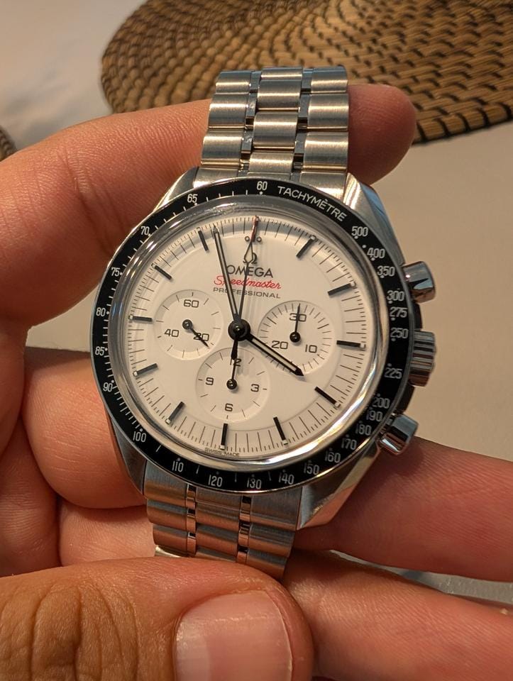 Omega Speedmaster Professional Moonwatch White