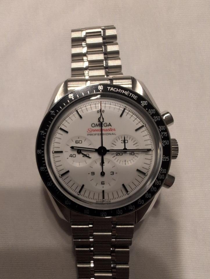 Omega Speedmaster Professional Moonwatch White