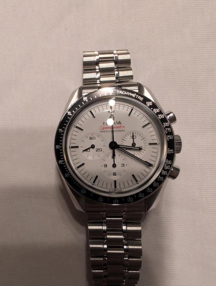 Omega Speedmaster Professional Moonwatch White
