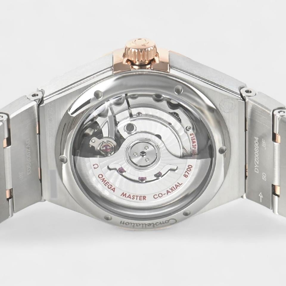 Omega Constellation Steel&Rose gold / 29 mm / Box&Papers / 131.20.29.20.63.001