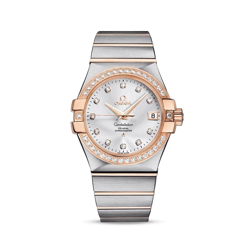 Omega Constellation Ladies CO‑AXIAL CHRONOMETER 35mm watch 123.25.35.20.52.001