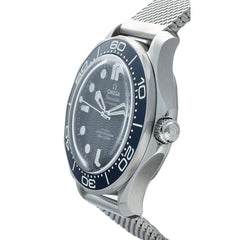 Omega Seamaster James Bond 60th Anniversary 42 mm Blue Steel Auto Men's Watch