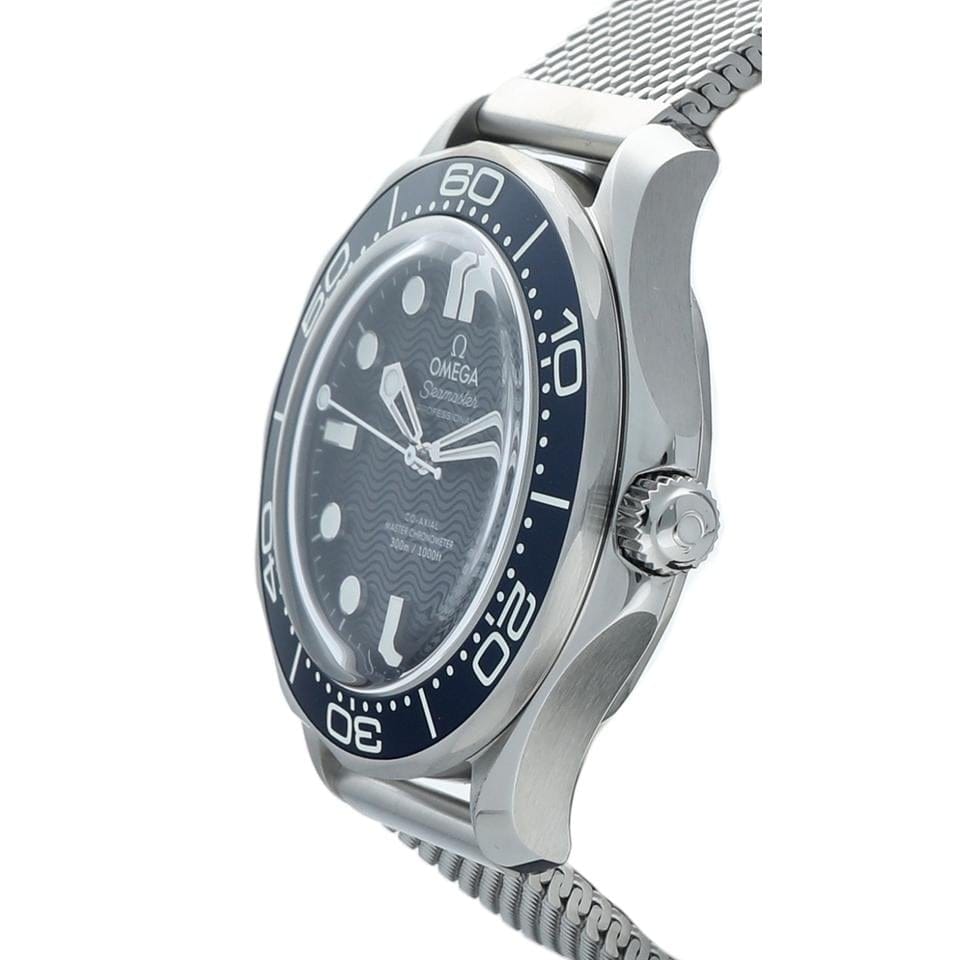 Omega Seamaster James Bond 60th Anniversary 42 mm Blue Steel Auto Men's Watch