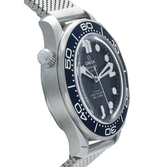 Omega Seamaster James Bond 60th Anniversary 42 mm Blue Steel Auto Men's Watch