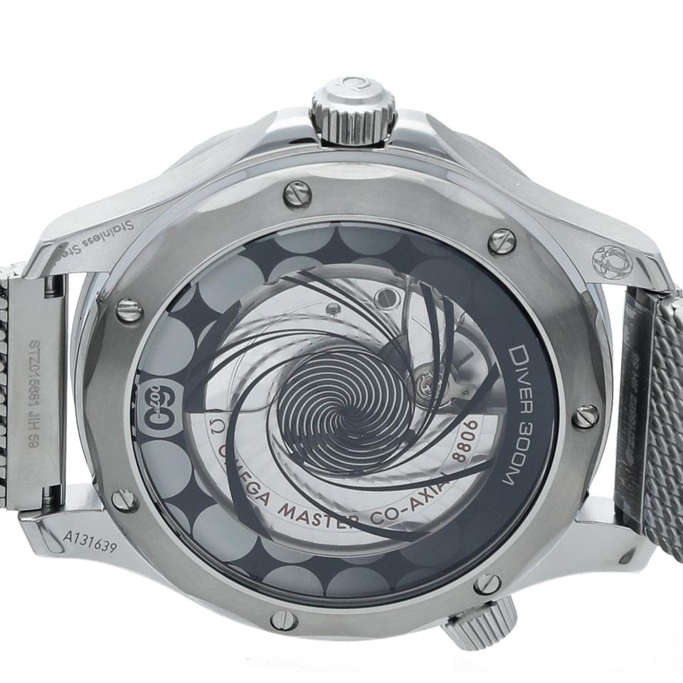 Omega Seamaster James Bond 60th Anniversary 42 mm Blue Steel Auto Men's Watch