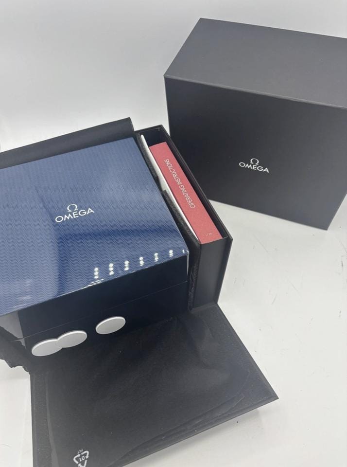 Omega Seamaster James Bond 60th Anniversary 42 mm Blue Steel Auto Men's Watch