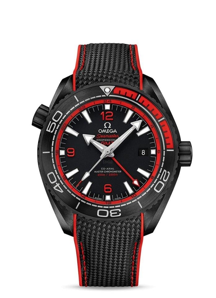 Omega Seamaster Planet Ocean600 M GMT 45mm Ceramic Men Watch 215.92.46.22.01.003