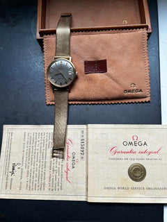Omega Seamaster De Ville De Ville OMEGA SEAMASTER DE VILLE AUTOMÁTICO ORO DOCU. Y CAJA