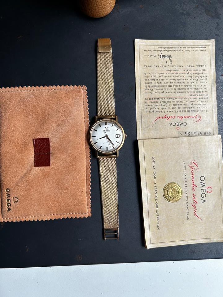 Omega Seamaster De Ville De Ville OMEGA SEAMASTER DE VILLE AUTOMÁTICO ORO DOCU. Y CAJA