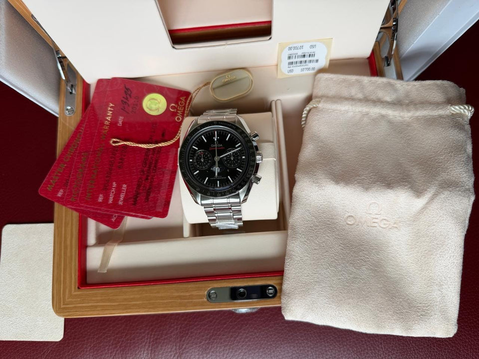 Omega Speedmaster Moonphase Moonwatch Moonphase OBO - Unworn Omega Moonphase with full box and papers