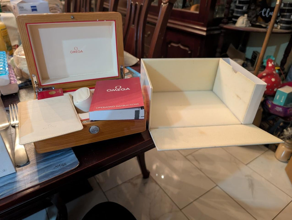 Omega De Ville Trésor Bought new in 2016 , never worn , includes box and papers .