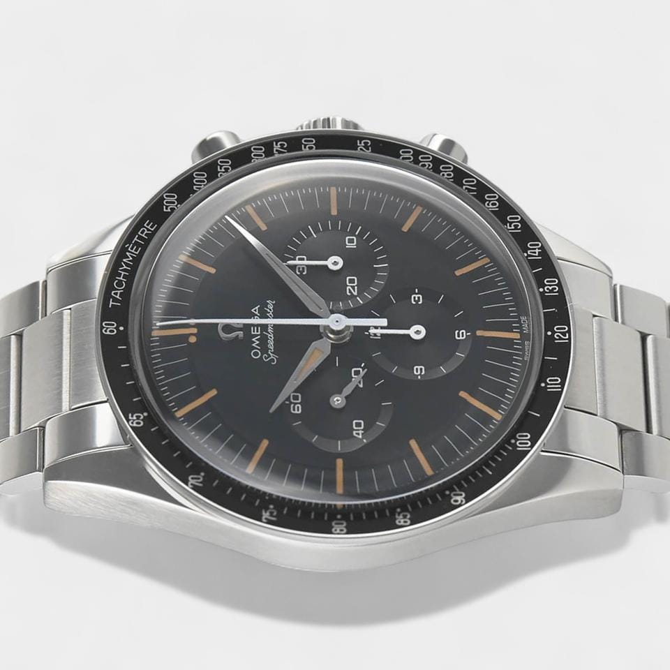 Omega Speedmaster First Omega in Space / Blue-Grey / 39.7 mm / Box&Papers / 310.30.40.50.06.001