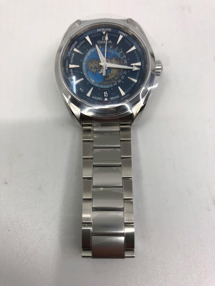 Omega Seamaster Aqua Terra Worldtimer150m 43 mm otomatik saat 220.10.43.22.03.001
