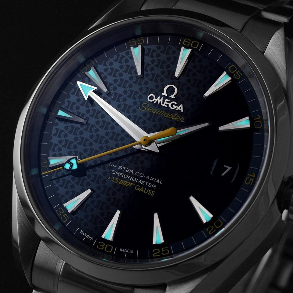 Omega Seamaster Aqua Terra'Spectre' James Bond Limited Edition UNWORN