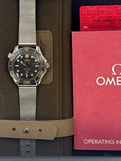 Omega Seamaster Diver 300 MUnworn 2026 Seamaster Diver 300 M James Bond No Time To Die Brown 210.90.42.20.01.001