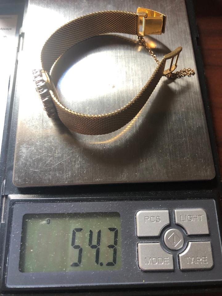 Omega De Ville18 k gold diamonds de ville Gold and diamonds. Full Set . Mint condition