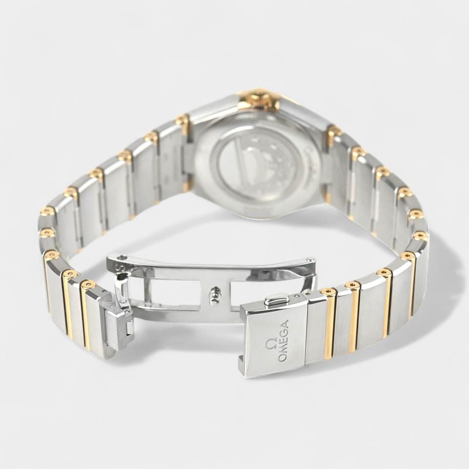 Omega Constellation Diamond / Steel&Gold / 28mm Box&Papers 131.25.28.60.58.001