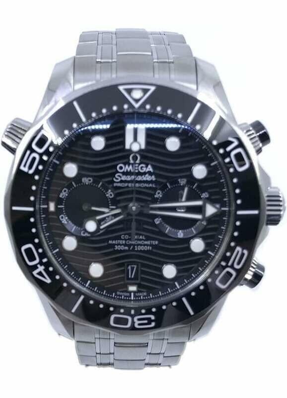 Omega Seamaster Diver 300 MCHRONO Diver 300m Automatic Black Dial 44mm 210.30.44.51.01.001