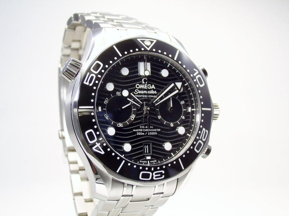 Omega Seamaster Diver 300 MCHRONO Diver 300m Automatic Black Dial 44mm 210.30.44.51.01.001