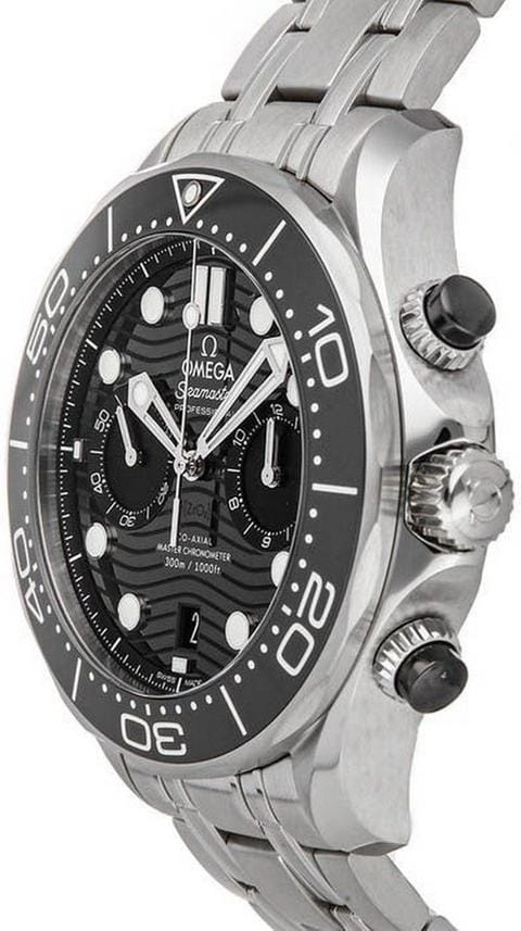 Omega Seamaster Diver 300 MCHRONO Diver 300m Automatic Black Dial 44mm 210.30.44.51.01.001