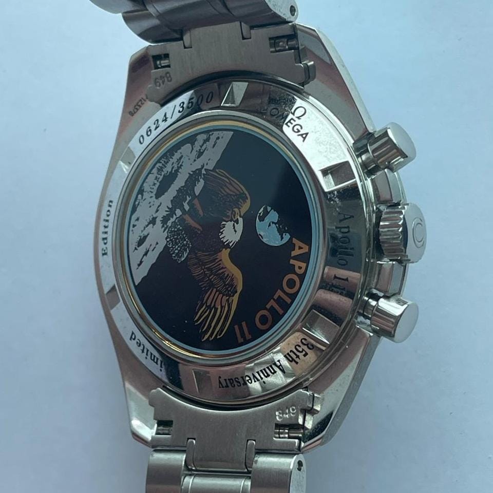 Omega Speedmaster Professional Moonwatch Apollo 11 35th Anniversary Omega Speedmaster Professional Apollo 11 35th Anniversary