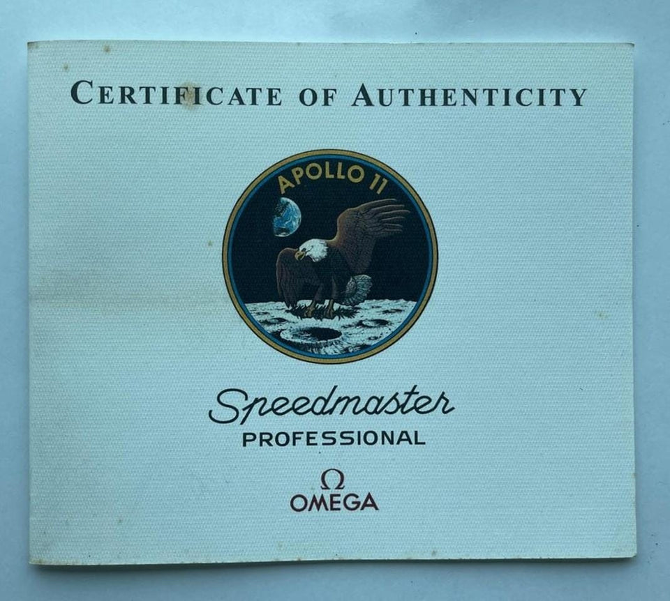 Omega Speedmaster Professional Moonwatch Apollo 11 35th Anniversary Omega Speedmaster Professional Apollo 11 35th Anniversary