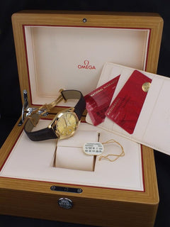 Omega Seamaster Aqua Terra Master Co-axial NOS Full GOLD 18 K + Buckle 18 K Full Set NOS