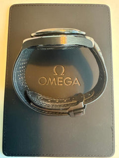 Omega Speedmaster Dark Side Of The Moon Apollo 8 Special Edition with both pin buckle & fold clasp.