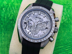 Omega Speedmaster Dark Side Of The Moon 44mm on Rubber Strap - New Movement 2025 release Ref 310.92.44.50.06.002 - Like New 01/2025 (?)