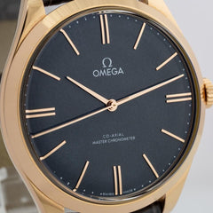 Omega De Ville Trésor435.53.40.21.06.001 Sedna Rose Gold 03/2026 40 mm - FULL SET - ONE YEAR WARRANTY NEW WATCH