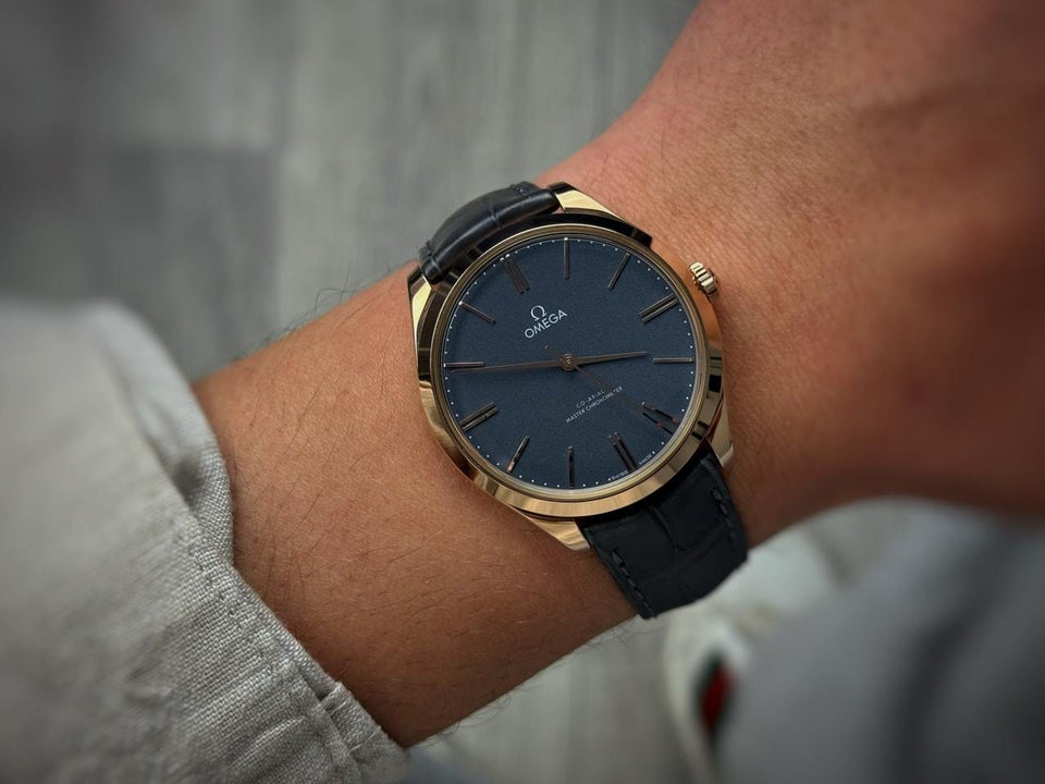 Omega De Ville Trésor435.53.40.21.06.001 Sedna Rose Gold 03/2026 40 mm - FULL SET - ONE YEAR WARRANTY NEW WATCH