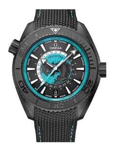 Omega Seamaster Planet Ocean Worldtimer600 m 45.5 mm automatic watch 215.92.46.22.01.006