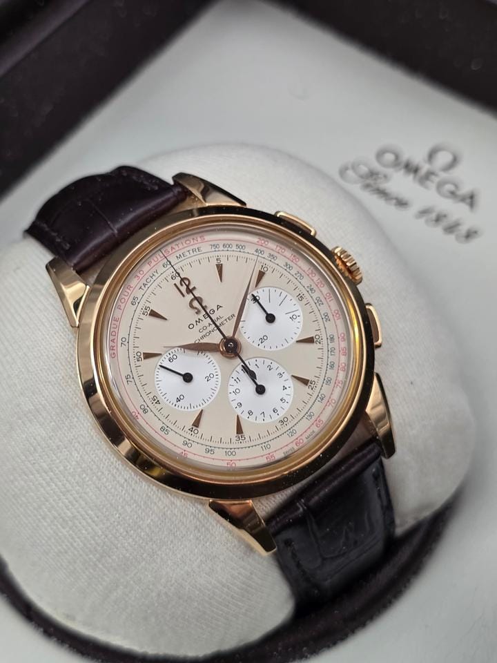 Omega Museum Collection 516.53.39.50.02.001 Racend Timer Limited Edition 1949 Like New Box Only