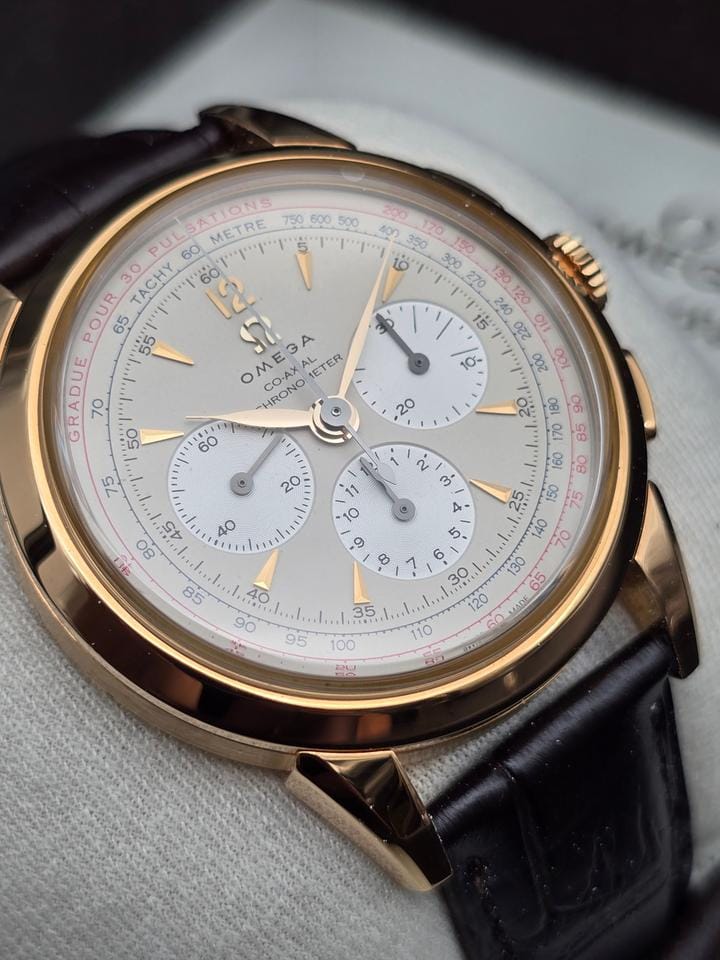 Omega Museum Collection 516.53.39.50.02.001 Racend Timer Limited Edition 1949 Like New Box Only
