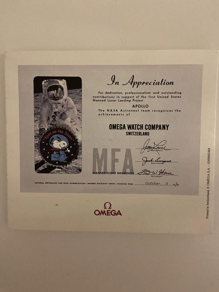 Omega Speedmaster Snoopy Perfect & Unworn 3578.51 Rare Collector's Item 1st Edition