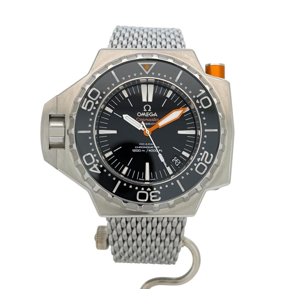 Omega Seamaster Plo Proffull set • Omega serviced 02/2026 • AS NEW !!