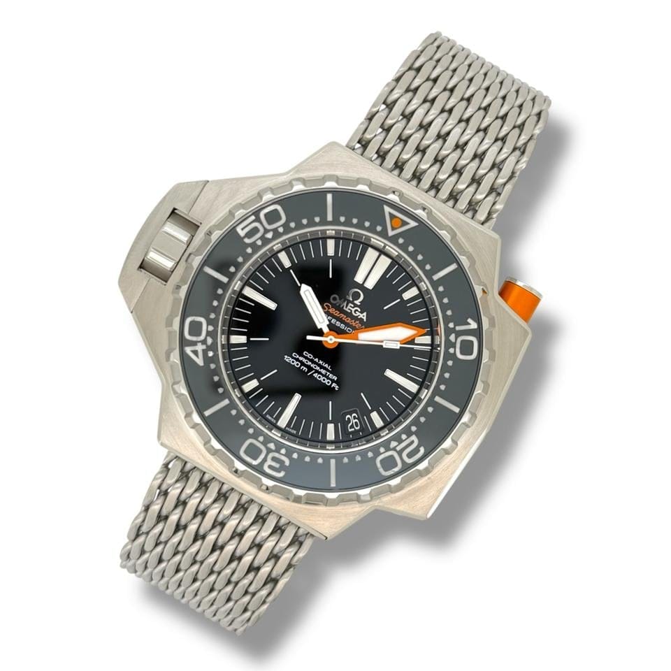 Omega Seamaster Plo Proffull set • Omega serviced 02/2026 • AS NEW !!