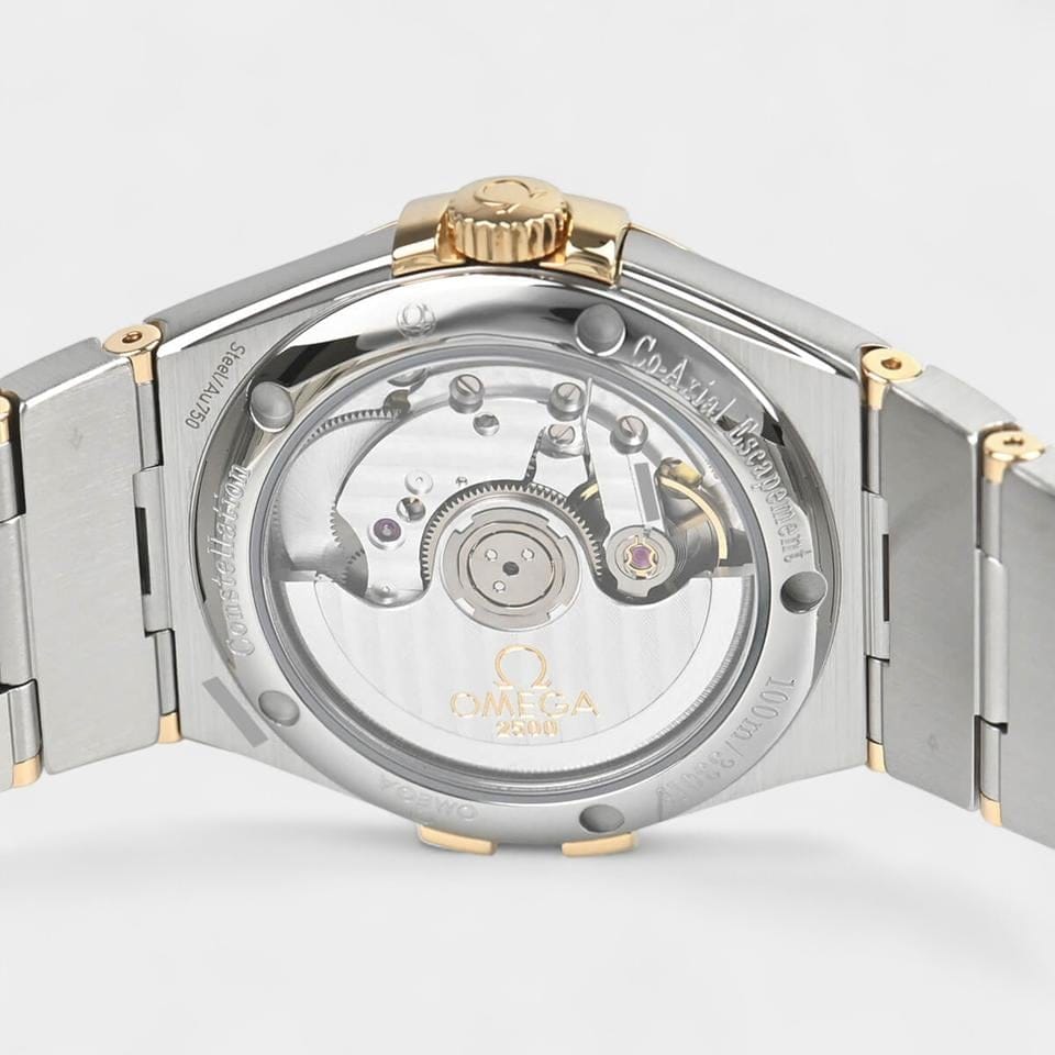 Omega Constellation Ladies Steel&Gold / 35 mm / Box&Papers / 123.25.35.20.58.001