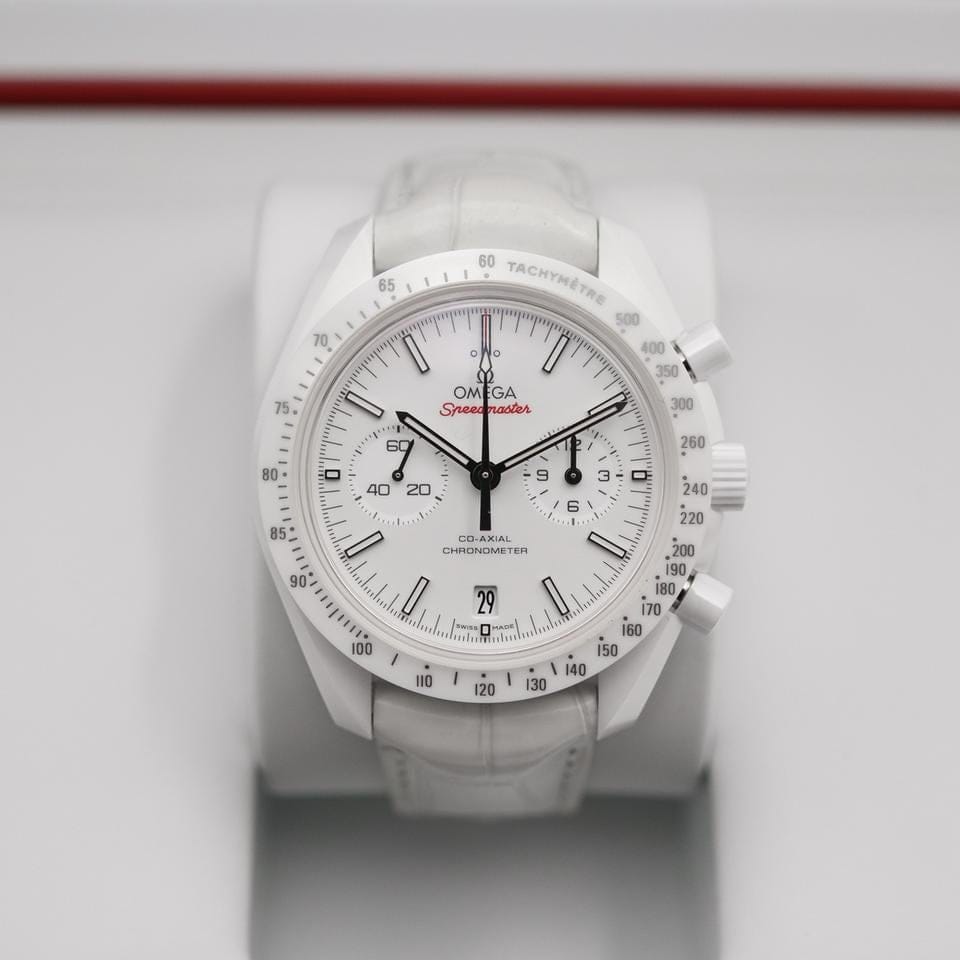 Omega Speedmaster Co-Axial Chronograph White Side Of The Moon