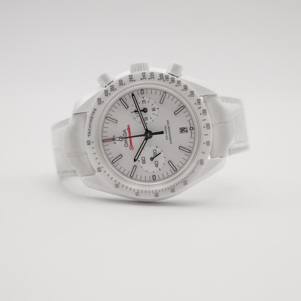 Omega Speedmaster Co-Axial Chronograph White Side Of The Moon
