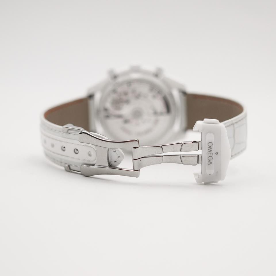 Omega Speedmaster Co-Axial Chronograph White Side Of The Moon